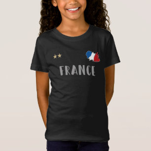 France Soccer Football Fan Shirt French Flag