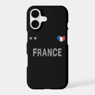 France Soccer Football Fan Shirt Heart