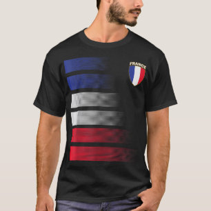 France Soccer Jersey France Football Fan Soccer T-Shirt