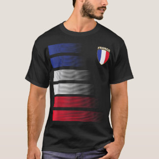 France Soccer Jersey France Football Fan Soccer T-Shirt