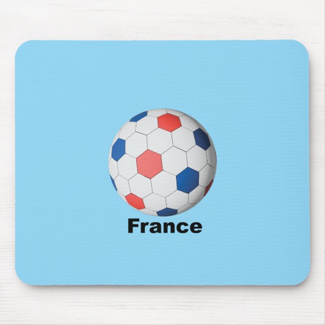 France Soccer Mouse Pad (Front)