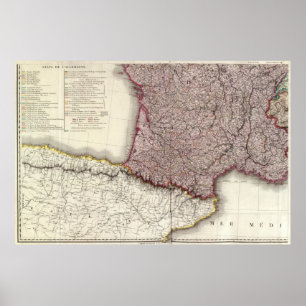 France Southwest Poster
