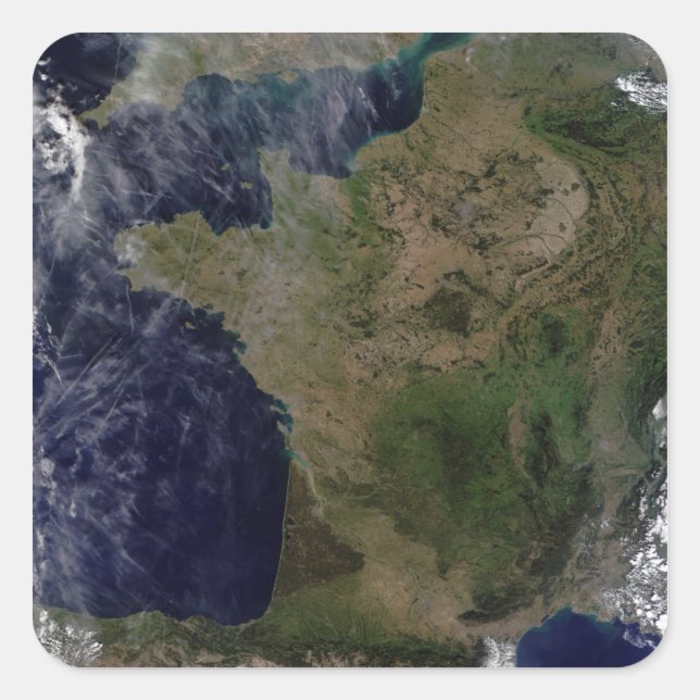 France Square Sticker (Front)
