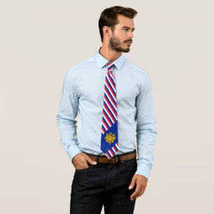 France Stripes Tie, business French Flag fashion Tie