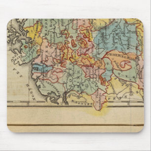 France, Switzerland, Germany Mouse Pad
