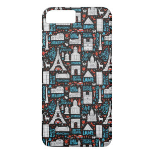 France   Symbols Pattern Case-Mate iPhone Case