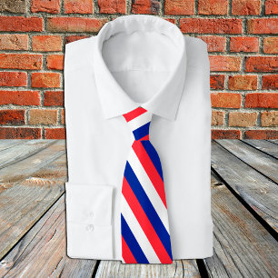 France Ties, fashion French Flag business Tie