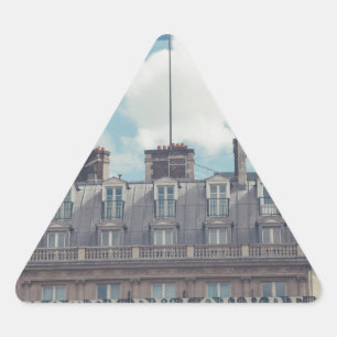 France Triangle Sticker