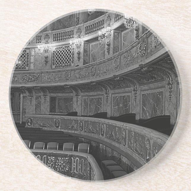 France Versailles palace opera house 1970 Coaster (Front)