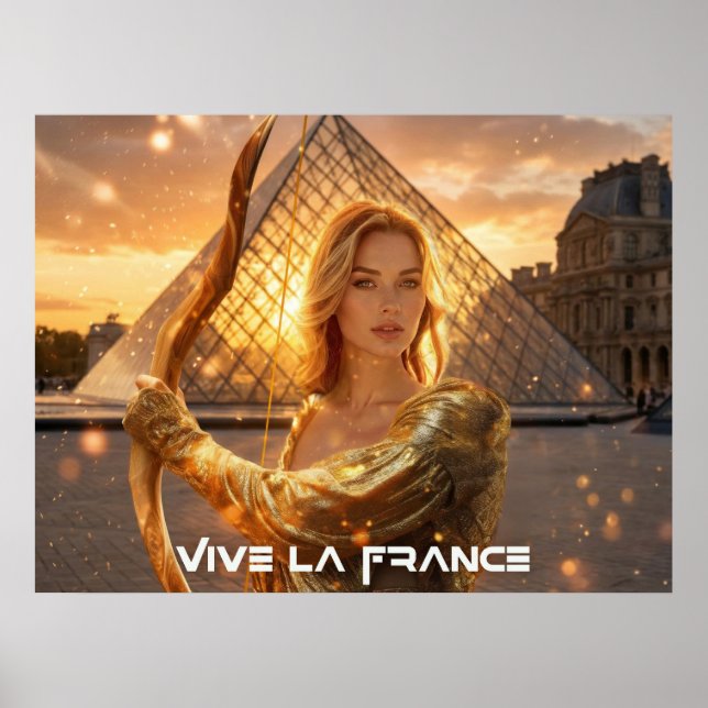 FRANCE - VIVE LA FRANCE POSTER (Front)