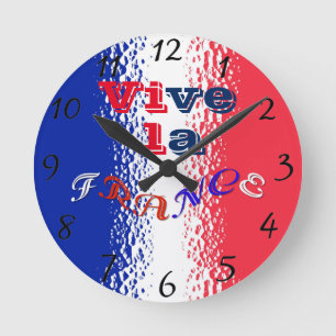 France Wall Clock