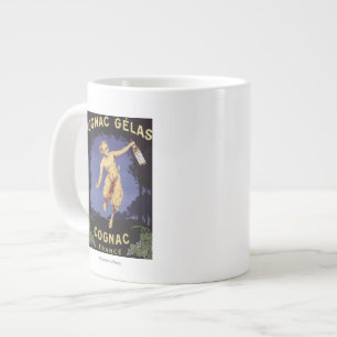 FranceCognac Gelas Promotional PosterFrance Large Coffee Mug