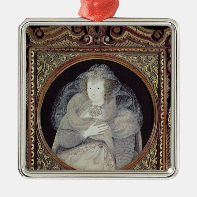 Frances, Countess Howard Metal Tree Decoration (Front)