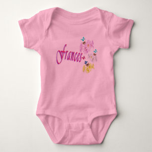 Frances, Name With Kittens, Baby Bodysuit