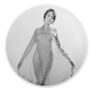 Francesca a Bella Ragazza, Beautiful italian Girl Ceramic Knob