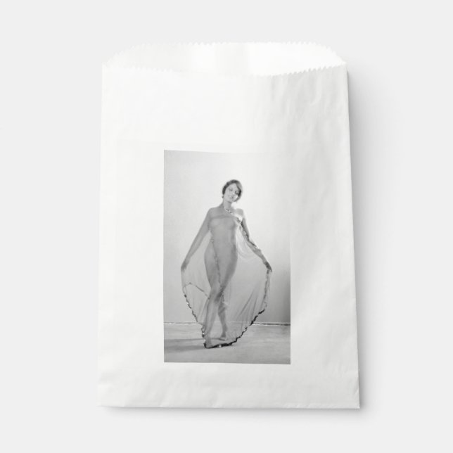 Francesca a Bella Ragazza, Beautiful italian Girl Favour Bags (Front)