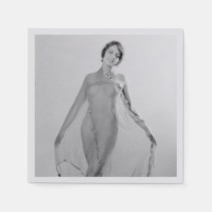 Francesca a Bella Ragazza, Beautiful italian Girl Napkin