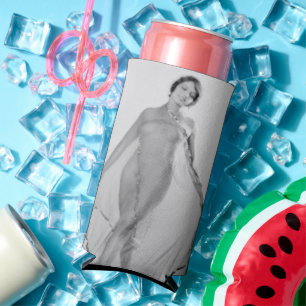 Francesca a Bella Ragazza, Beautiful italian Girl Seltzer Can Cooler
