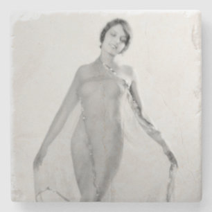 Francesca a Bella Ragazza, Beautiful italian Girl Stone Coaster