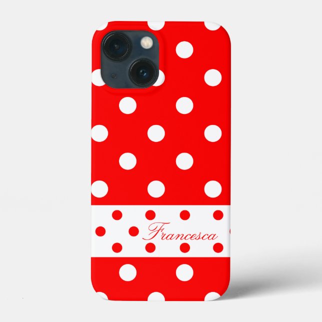 Francesca - Personalise Your Name at the Template Case-Mate iPhone Case (Back)