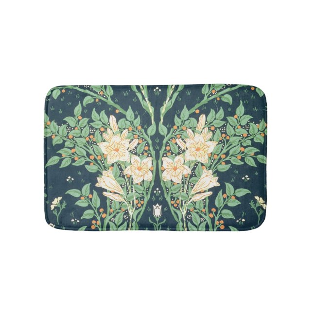 Francesca wallpaper design bath mat (Front)
