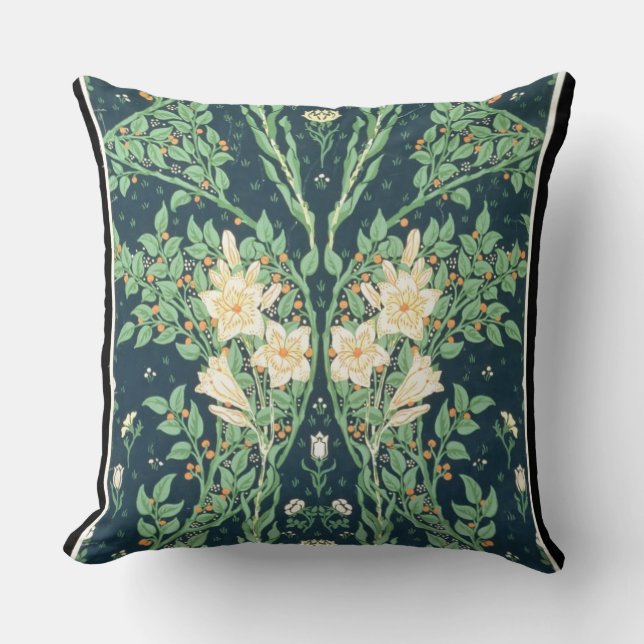 Francesca wallpaper design cushion (Front)