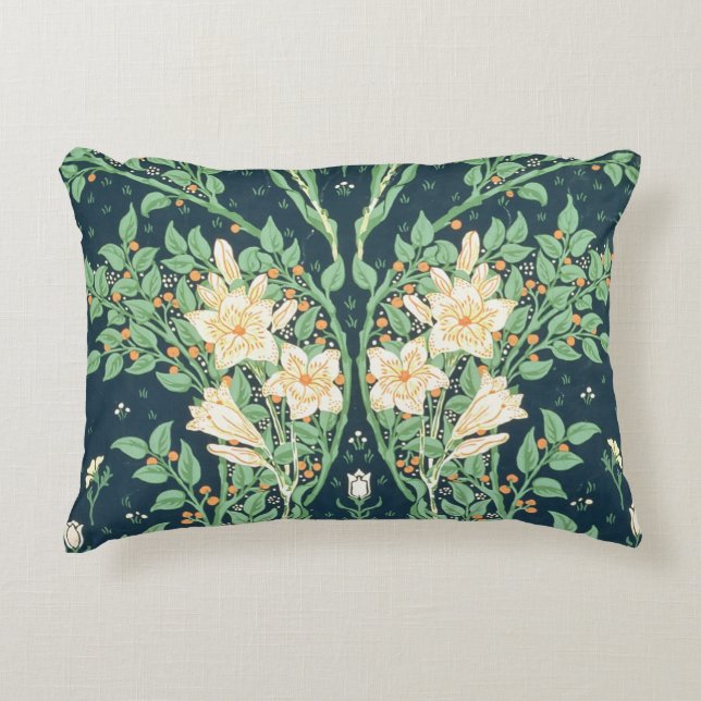 Francesca wallpaper design decorative cushion (Front)