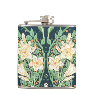 Francesca wallpaper design hip flask