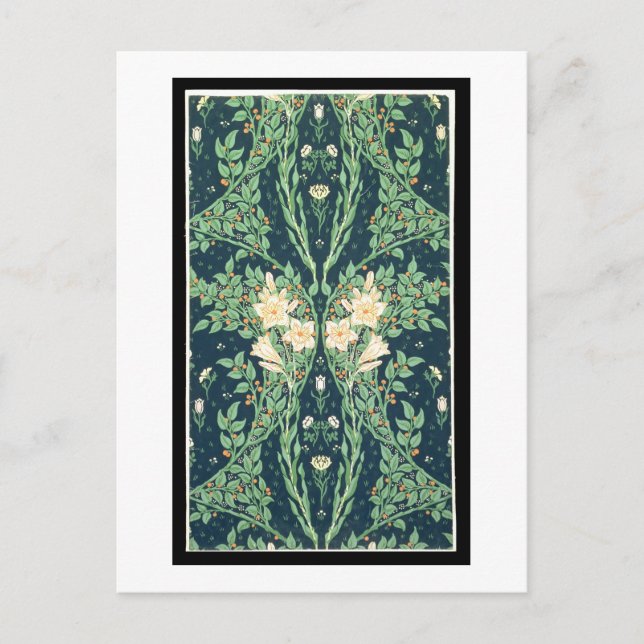 Francesca wallpaper design postcard (Front)