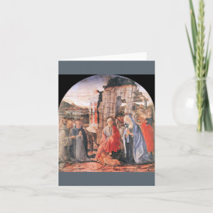 francesco-di-giorgio Nativity, Enlish text card