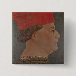 Francesco Sforza Duke of Milan 15 Cm Square Badge