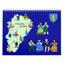 Franche-Comté Calendar, France