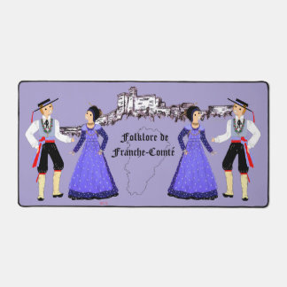 Franche-Comté of the past Desk Mat