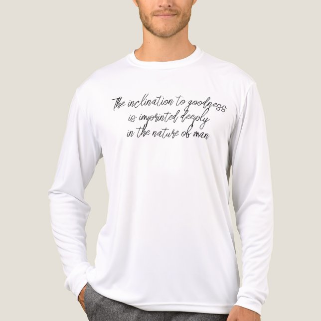 Francis Bacon English philosopher Tri-Blend Shirt (Front)