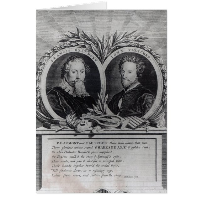 Francis Beaumont and John Fletcher (Front)