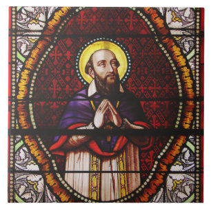 Francis de Sales Bishop of Geneva Tile