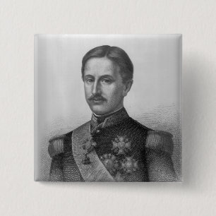 Francis II of the Two Sicilies 15 Cm Square Badge