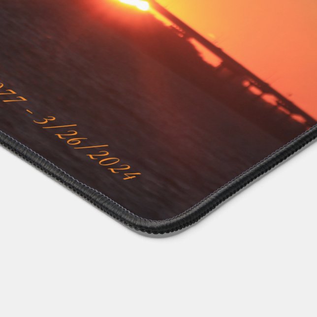 Francis Scott Key Bridge Deskmat  (Corner)