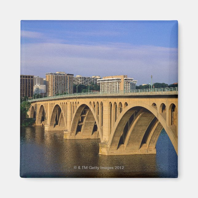 Francis Scott Key Bridge in daylight Magnet (Front)