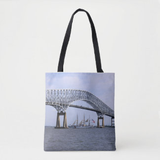 Francis Scott Key Bridge Tote Bag