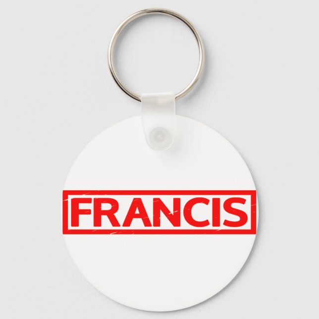 Francis Stamp Key Ring (Front)