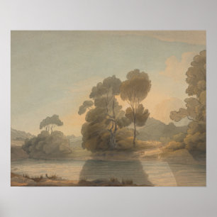 Francis Towne - On the Dee Poster