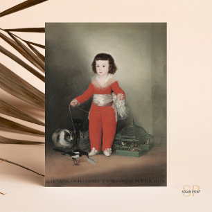 Francisco de Goya Red Boy Manuel Osorio de Zuniga  Postcard