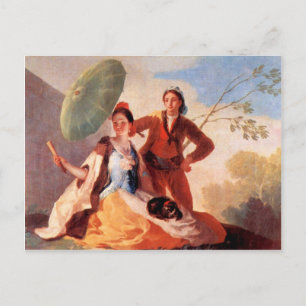 Francisco de Goya - The Umbrellas Postcard