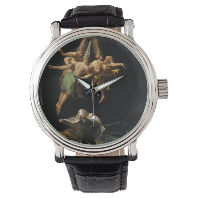 Francisco De Goya - Witches' Flight Watch (Front)