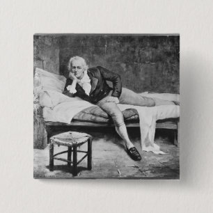 Francisco de Miranda 15 Cm Square Badge
