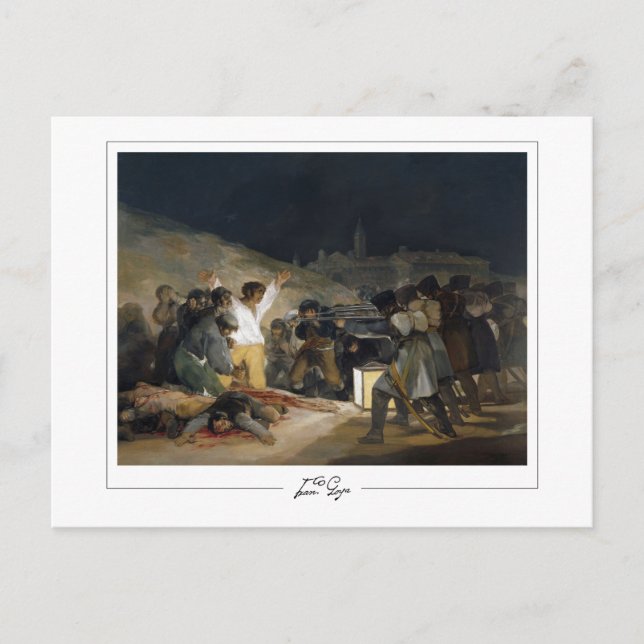 Francisco Goya #124 - Fine Art Postcard (Front)