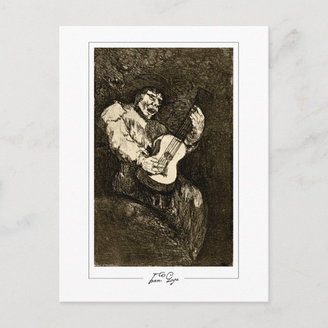 Francisco Goya #411 - Fine Art Postcard (Front)