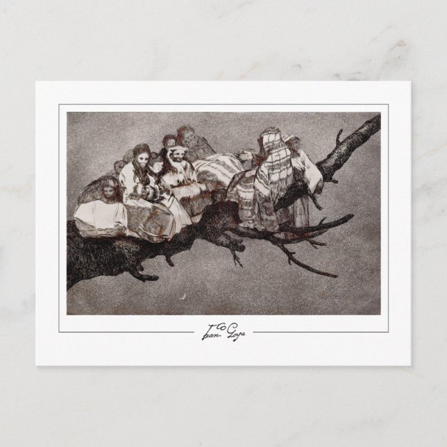 Francisco Goya #460 - Fine Art Postcard (Front)