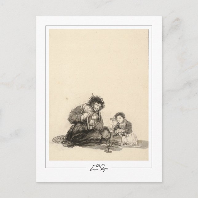 Francisco Goya #484 - Fine Art Postcard (Front)